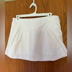 Athleta White Tennis Skirt